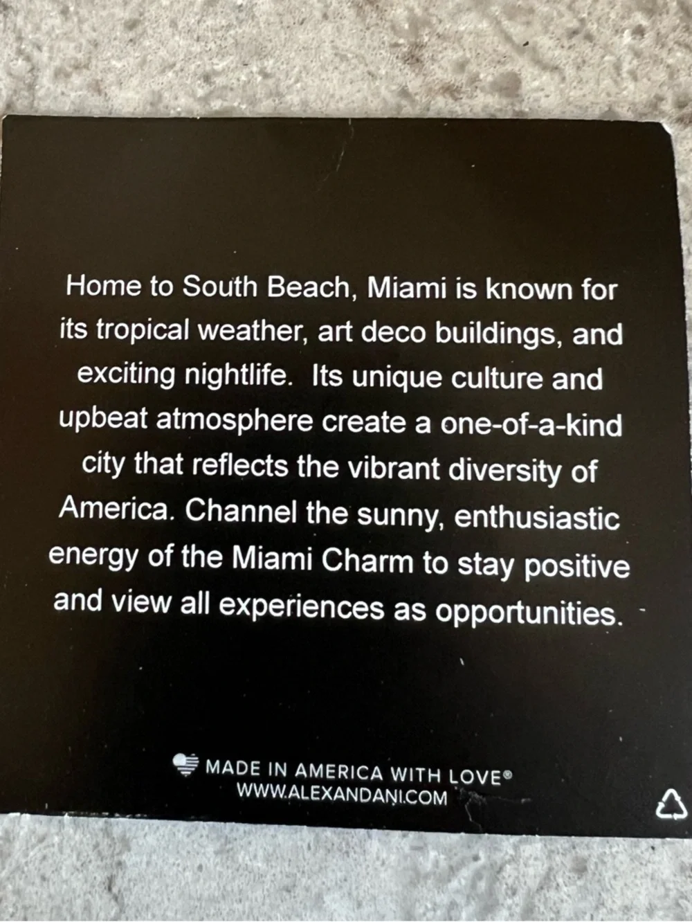 Alex and Ani Gold Miami Skyline Charm Bangle - Picture 6 of 6